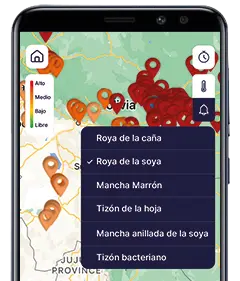 Mapa de alertas tempranas Mapa de alertas tempranas