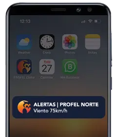 Notificaciones PROFEL Clima Notificaciones PROFEL Clima